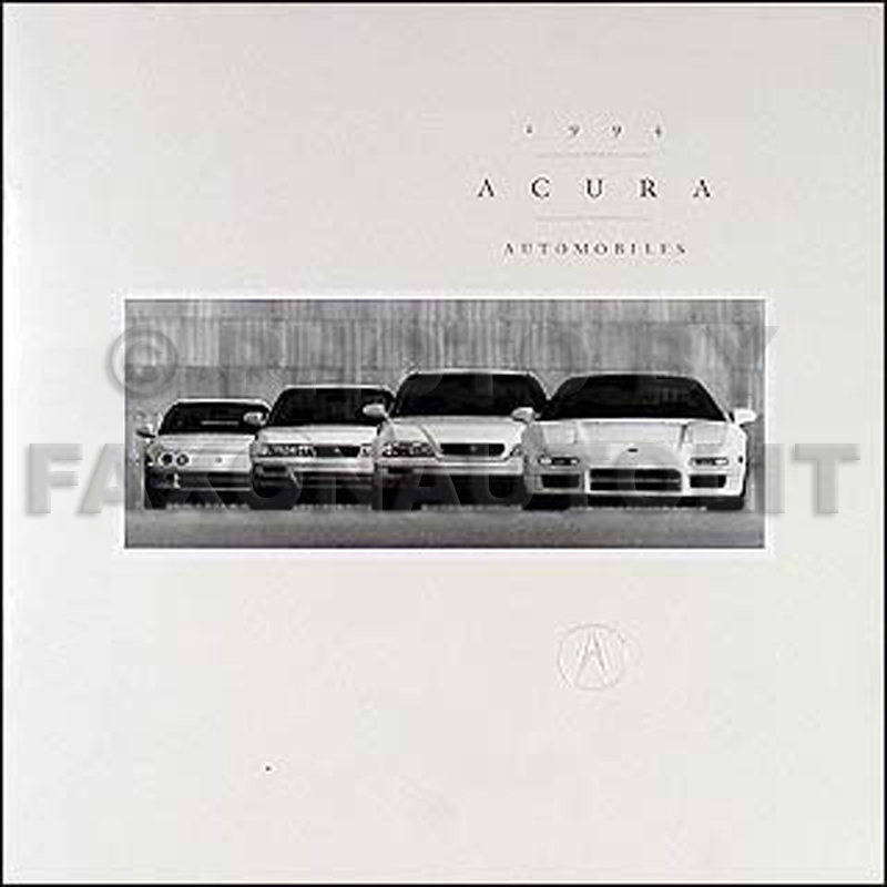 Acura Vigor on 1994 Acura Vigor Repair Shop Manual Original Supplement