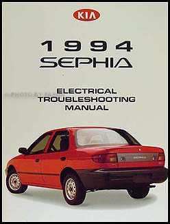 1994 Kia Sephia Electrical Troubleshooting Manual Original 