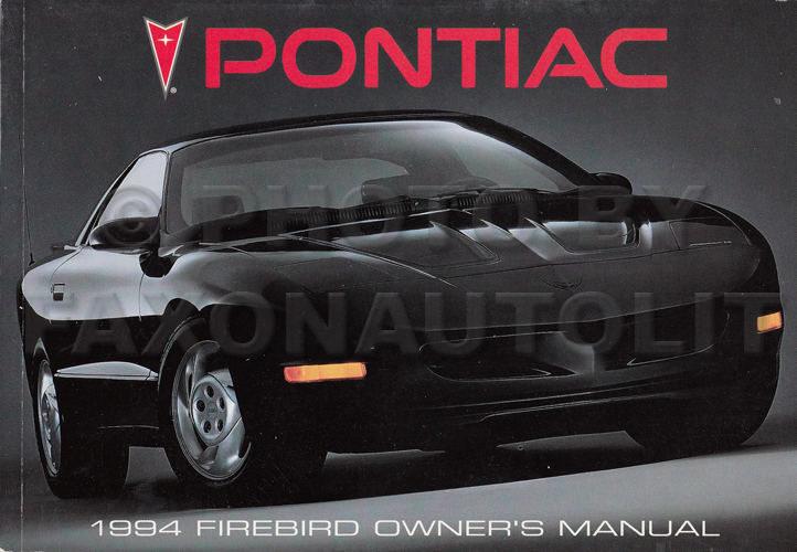02 pontiac firebird owners manual