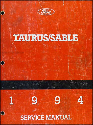 1994 ford taurus owners manual