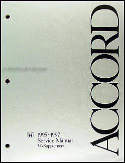 2000 Honda accord v6 owners manual #5