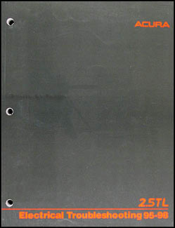 1995-1998 Acura 2.5 TL Electrical Troubleshooting Manual Original