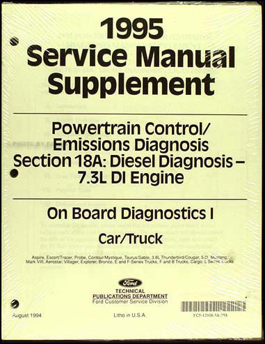 1995 f250 chassis manual