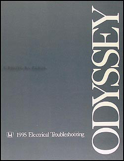 1995 Honda Odyssey Electrical Troubleshooting Manual Original 
