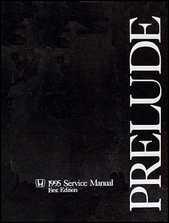 1995 Honda Prelude Repair Manual Original