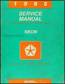 1995 Neon Shop Manual Original