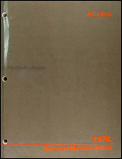 1996-2000 Acura 3.5 RL Shop Manual Original