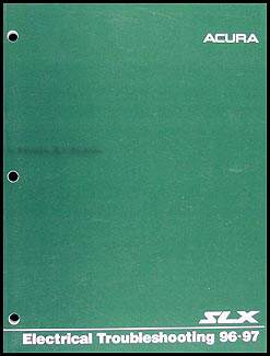 1996-1997 Acura SLX Electrical Troubleshooting Manual Original