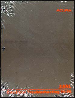 1996-1998 Acura 3.5 RL Electrical Troubleshooting Manual Original 