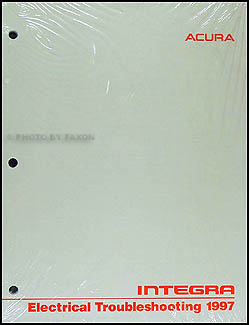 1997 Acura Integra Electrical Troubleshooting Manual Original 