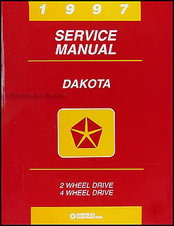 1997 Dodge Dakota Repair Manual Original 