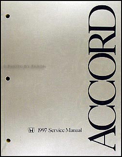 1997 Honda Accord Repair Manual Original 