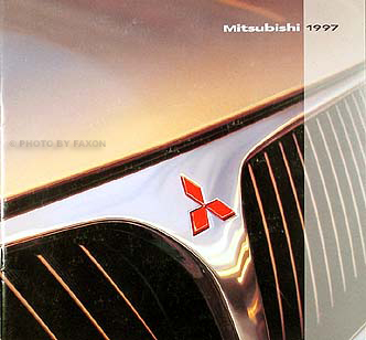 1997 Mitsubishi Original Sales Brochure 3000GT, Eclipse, Montero