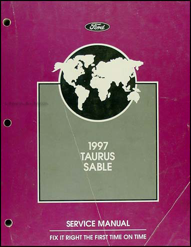 mercury sable wagon owners manual 1997