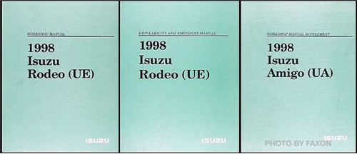 isuzi rodeo car manual