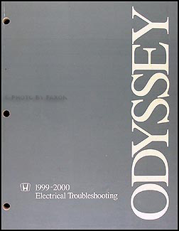 1999-2000 Honda Odyssey Electrical Troubleshooting Manual Original 