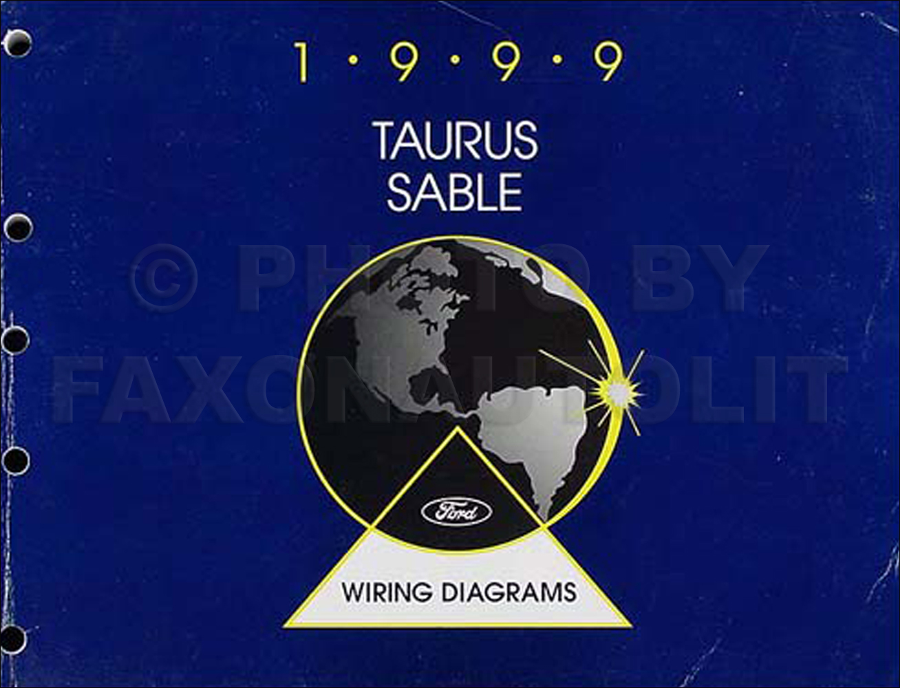 1999 Ford Taurus Mercury Sable Wiring Diagram Manual 99