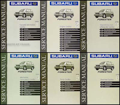 1999 subaru manuals