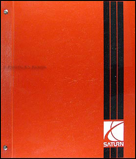 2000 Saturn S-Series Shop Manual Factory Original Binder 3 Vol. Set