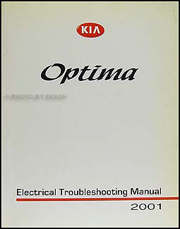 2001 Kia Optima Electrical Troubleshooting Manual Original
