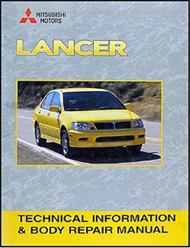 2002-2003 Mitsubishi Lancer Technical Information and Body Manual