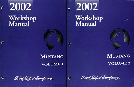 2003 ford mustang service shop manual