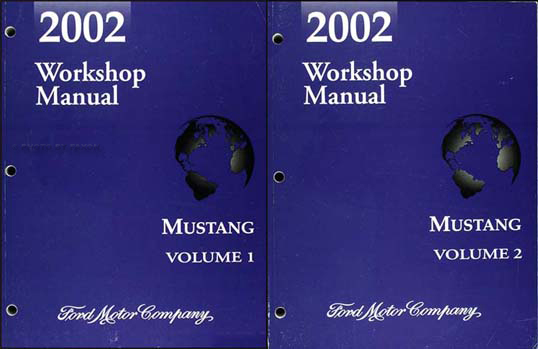 2003 ford mustang service shop manual