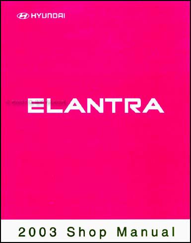 2007 hundai elantra service manual