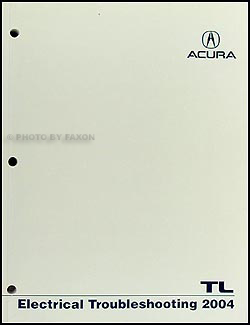 2004 Acura Specs on 2004 Acura Tl Electrical Troubleshooting Manual Original