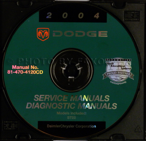 2004 Dodge Stratus Shop Manual on CD-ROM