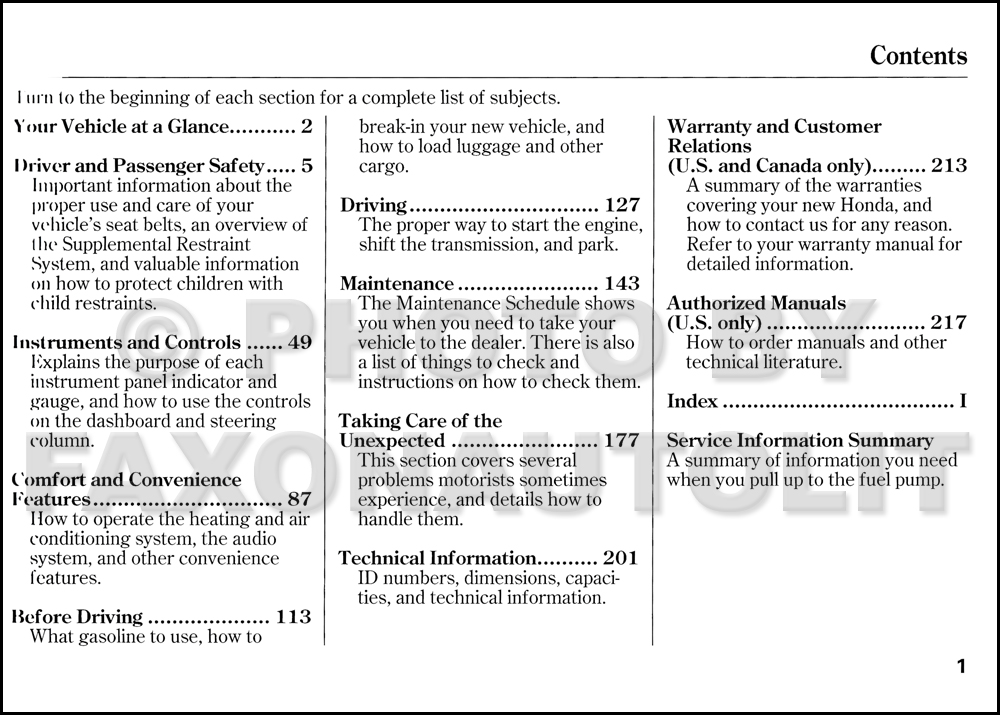 2004 Honda civic hybrid maintenance schedule #3