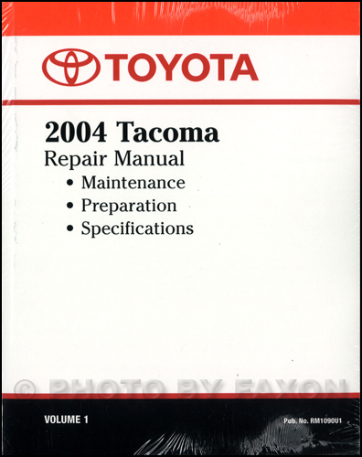 2003 toyotatacoma service manual