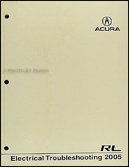 2005 Acura RL Electrical Troubleshooting Manual Original 