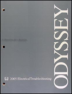 2005 Honda Odyssey Electrical Troubleshooting Manual Original 