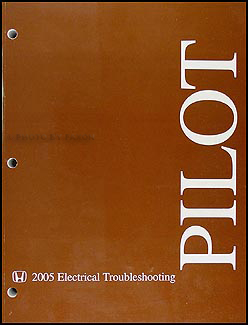 2003-2005 Honda Pilot Electrical Troubleshooting Manual Original 
