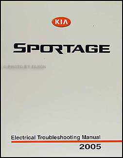 2005 Kia Sportage Electrical Troubleshooting Manual Original 