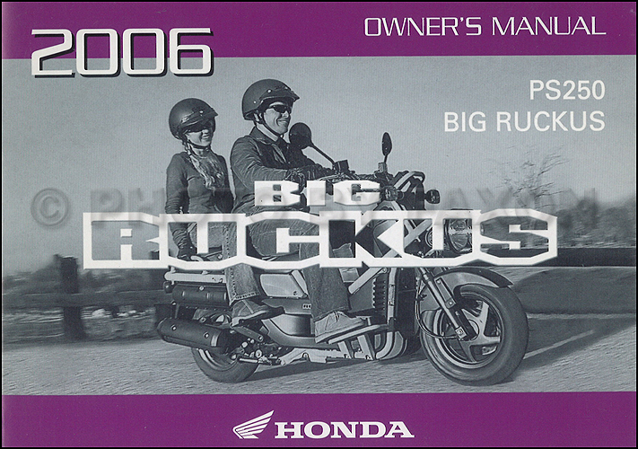 Honda ruckus manual download #7