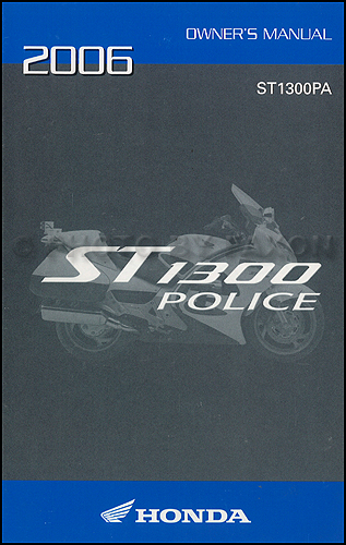 honda st1300 service manual
