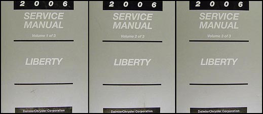 jeep liberty shop manual
