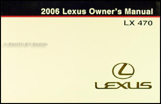 lx470 2006 owners manual