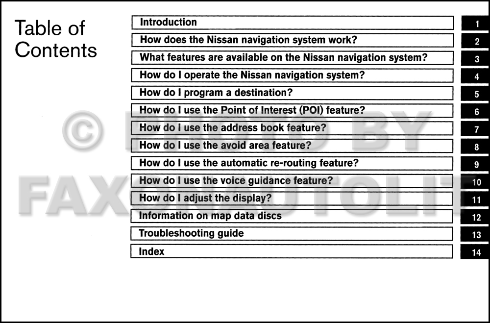 Nissan altima navigation system manual #4