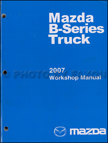 owner manual 2000 mazda b4000