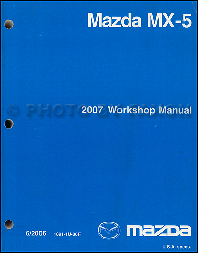 2008 miata shop manual