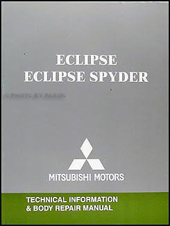 2007 Mitsubishi Eclipse & Spyder Body Manual Original