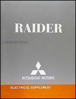 2007 Mitsubishi Raider Wiring Diagram Manual Original 