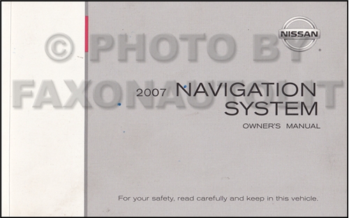 2007 Nissan murano shop manual #9