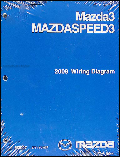 2007 Mazda3 Mazdaspeed3 Wiring Diagram Book