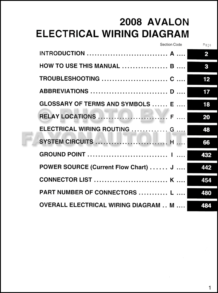 2008 toyota avalon service manual #2 2008 toyota avalon service manual #2