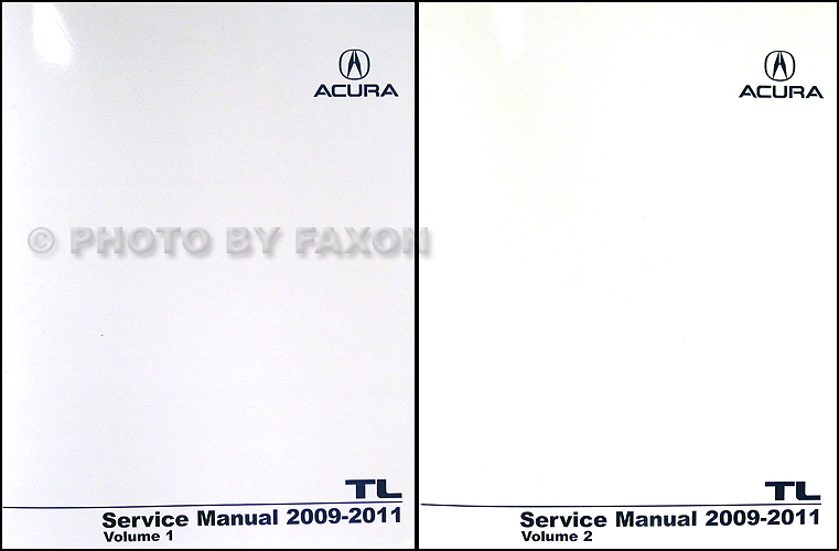 2004-2006 Acura TL Shop Manual Original 