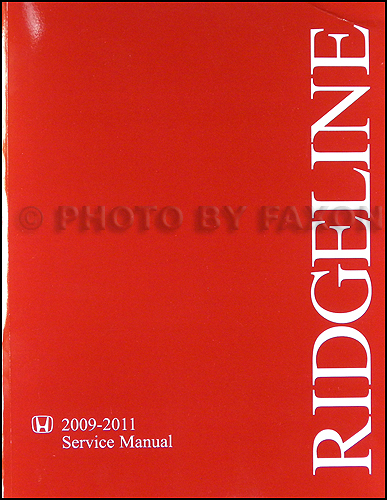 2009-2010 Honda Ridgeline Repair Manual Original  Set